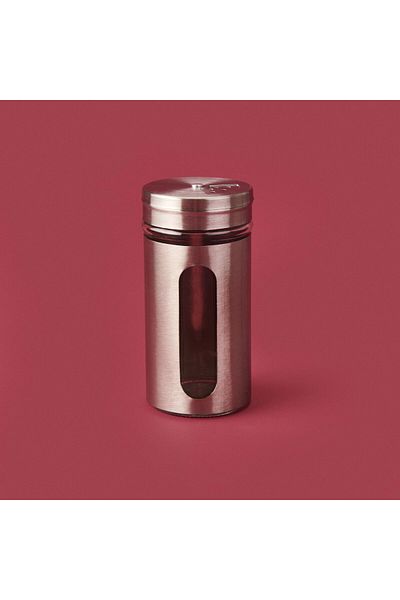 MATMEL Metal Coated Glass Spice Rack - Gray - 11 cm