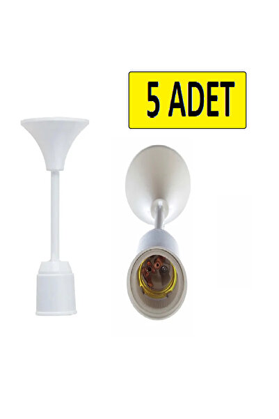 nelerbulurum 5 ADET FULL BAKIR PORSELEN TİJ E27 DUY