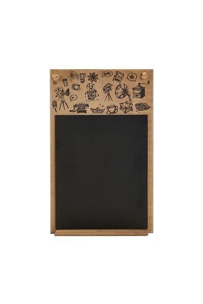 MATMEL Decor Nostalgia Chalkboard - Black - 43 cm