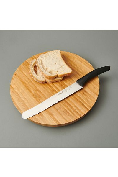 ASPARTAM Deluxe Bread Knife - Black - 18 cm