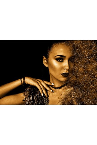 ve Tablou Canvas, Praf de stele 90 , 90 x 60 cm, Rama lemn, Multicolor