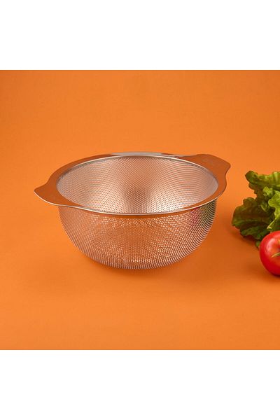 MATMEL Aroww Metal Strainer - Gray / Black - 24 cm