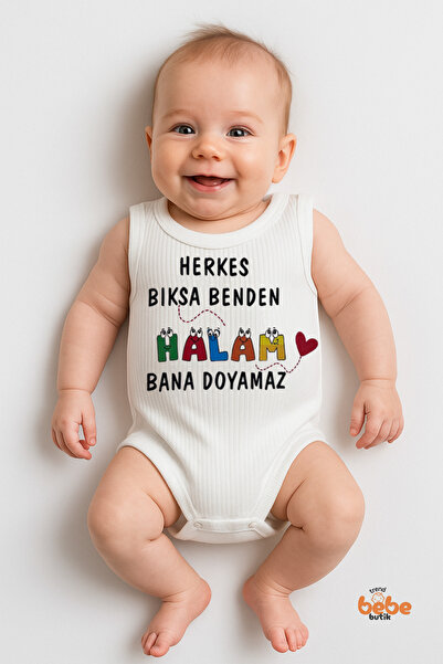 If Everyone Tired of Me My Aunt Is Insatiable For Me Snapsuit 100% Cotton Baby Romper Bodysuit Rib