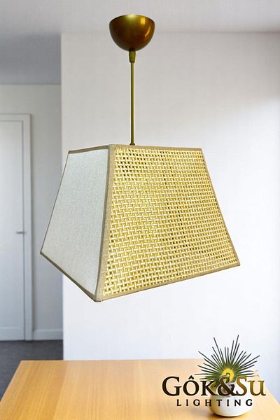 Göksu Lighting Rattan China Model - Bohemian Rustic Pinterest Modern Chandelier Lighting