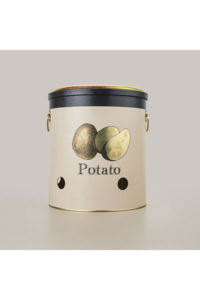 ASPARTAM Botanica Metal Potato Pot - Colorful - 9 Lt
