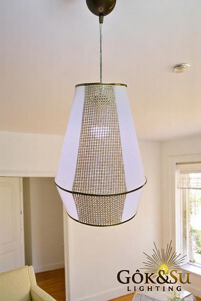 Göksu Lighting Rattan China Model - Bohemian Rustic Pinterest Modern Chandelier Lighting