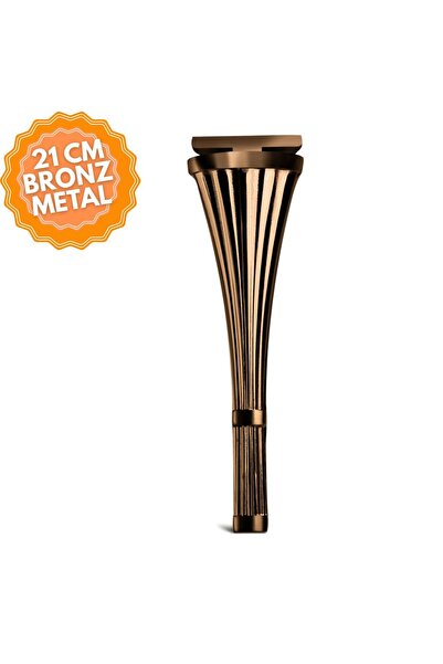 KOÇSAN Hünkar bronzana metalna noga za nameštaj 21 cm, luksuzna metalna noga ...