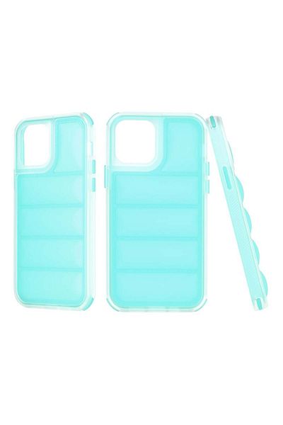 Techsuit Case for iPhone 12 / iPhone 12 Pro - Techsuit Wave Shield - Turquoise