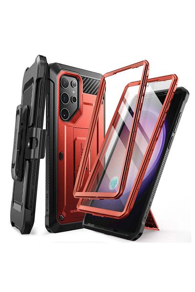 Supcase Case for Samsung Galaxy S24 Ultra - Supcase Unicorn Beetle Pro - Ruddy