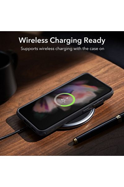 ESR Samsung Galaxy S23 Case - ESR Classic Kickstand - Clear Black