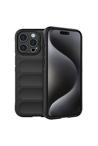 Techsuit Θήκη για iPhone 15 Pro Max - Techsuit Magic Shield - Μαύρο