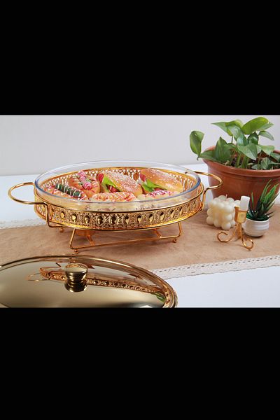 Generic سخان بوفية لتسخين الطعام 3 لتر