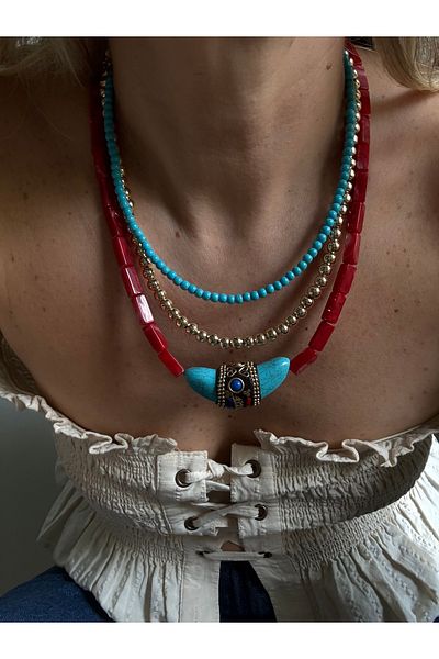 Rossetto Atelier Special Design 3 Row Vidi Necklace