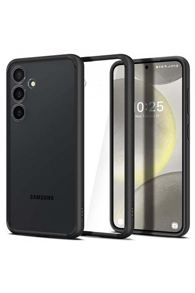 Spigen Case for Samsung Galaxy S24 - Spigen Ultra Hybrid - Matte Black