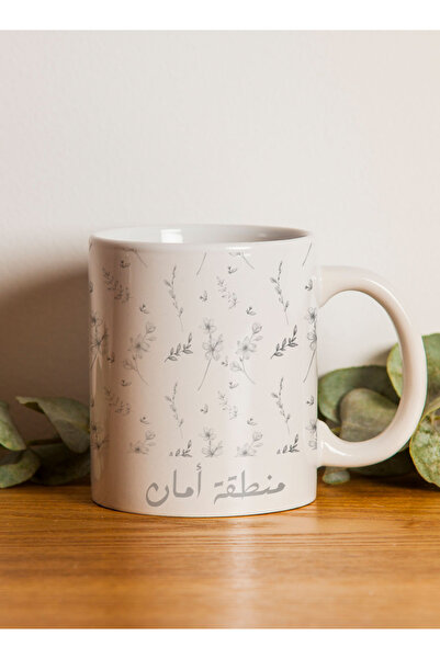 LOWHA 11 oz Ceramic Mug with Safe Zone Design