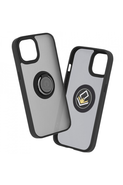 Techsuit Carcasă pentru iPhone 15 - Techsuit Glinth - Neagră