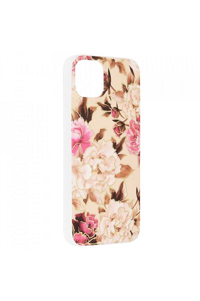Techsuit IPhone 14 Plus Case - Techsuit Marble Series - Mary Berry Nude