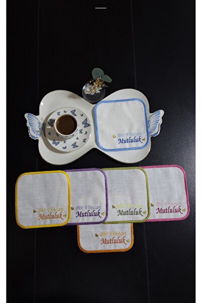 NGR HOME 6LI KAHVE YANI SUNUM KOKTEYL PEÇETESİ