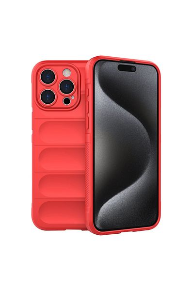 Techsuit IPhone 15 Pro Case - Techsuit Magic Shield - Red