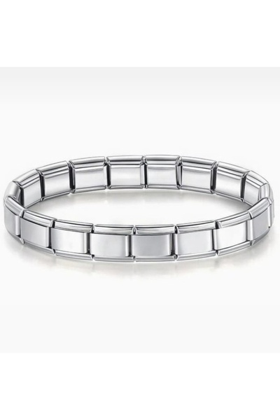 VELİT VOLA Vip Italian Charm Steel Bracelet |   Stainless, Adjustable, Gift A...