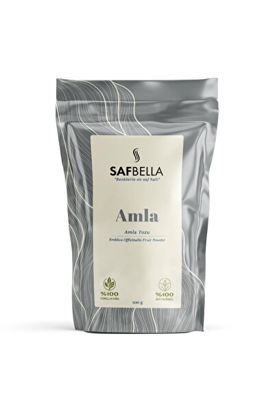 Safbella Organik ve Kimyasalsız Amla Bitki Tozu