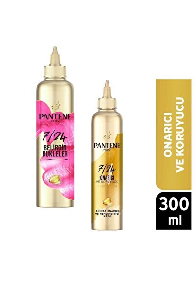 Pantene Kıvırcık Bakım Onarıcı Bakım 7/24 300 ml Saç Kremi