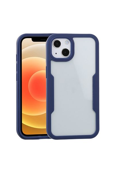 Techsuit IPhone 15 Case + Foil - Techsuit ColorVerse 360 Series - Blue