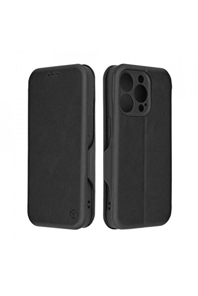 Techsuit Husă Techsuit Safe Wallet Plus pentru iPhone 14 Pro, neagră