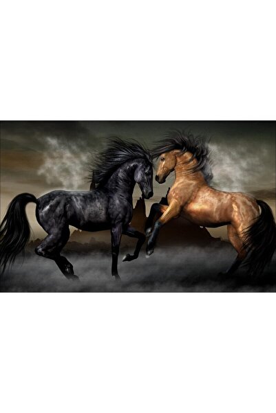 ve Tablou Canvas, Cai de rasa, 150 x 90 cm, Rama lemn, Multicolor