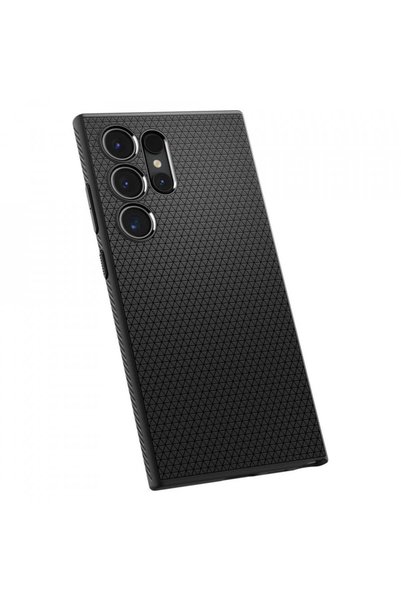 Spigen Carcasă pentru Samsung Galaxy S24 Ultra - Spigen Liquid Air - Negru Mat