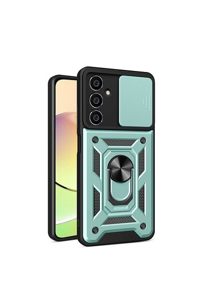 Techsuit Case for Samsung Galaxy M15 - Techsuit CamShield Series - Green
