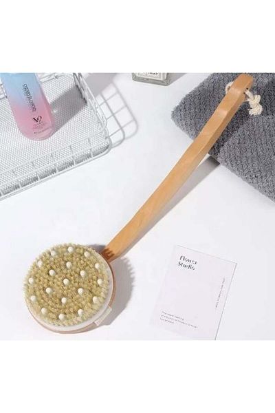 SyaMAG Bath and massage brush with detachable handle, 37 cm