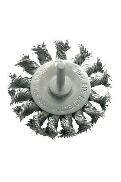 PROLINE Circular Type Braided Wire Brush With 75Mm Rod