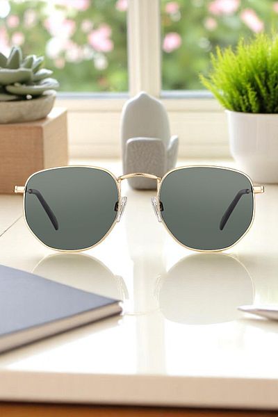 Daniel Klein Original 100% Polarized Uv400 Protection Gold Color Men Sunglasses Dkg6280C1