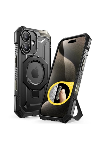 Supcase Carcasă pentru iPhone 16 - Supcase Unicorn Beetle Defender - Negru