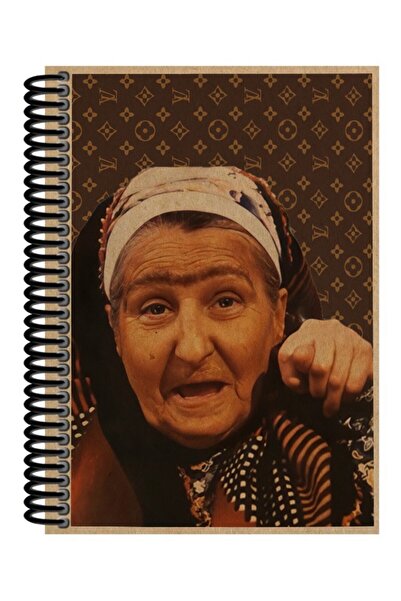 Ludios Recep Ivedik Nine Spiralli A5 Çizgisiz Defter (200 Sayfa)