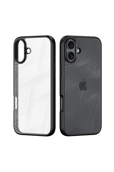 Dux Ducis Husa pentru iPhone 16 Plus - Seria Dux Ducis Aimo - Neagra