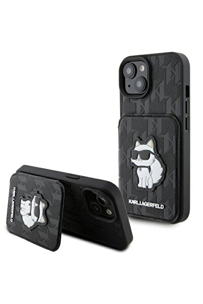 Karl Lagerfeld Θήκη iPhone 15 - Θήκες και βάση Karl Lagerfeld Saffiano (KLHCP...