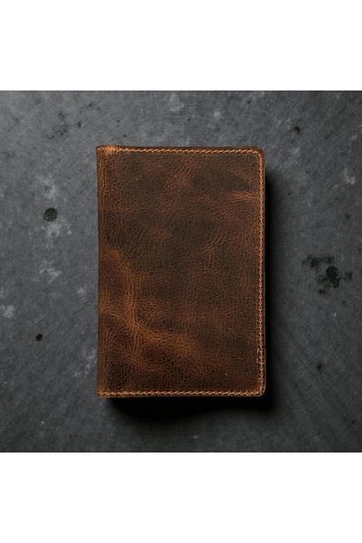 TeriArte Genuine Leather Passport Holder, Real Leather Passport Wallet, Travel Wallet, Leather Passport Cover Case
