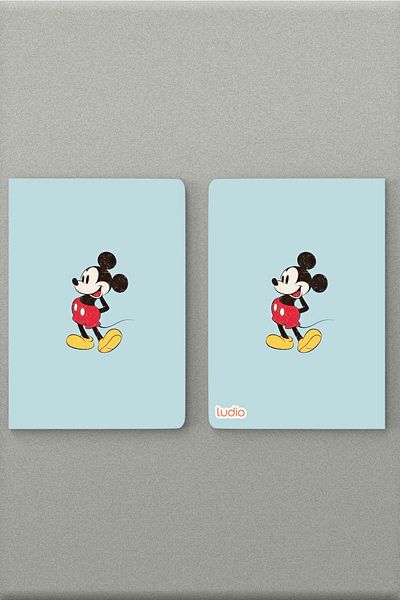 Ludios Μπλε Mickey Mouse A5 Χωρίς γραμμή σημειωματάριο (50 ΦΥΛΛΑ)