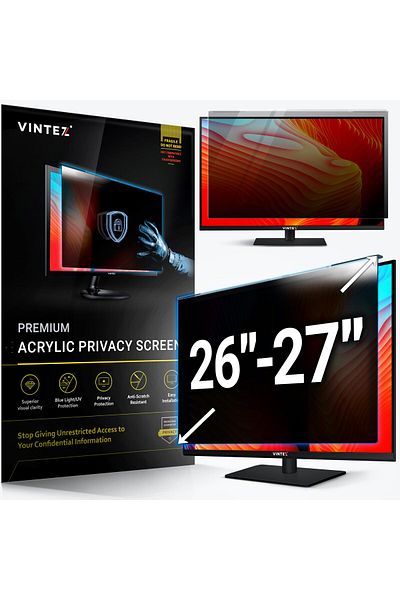 Brands For Less Universal 26" - 27" Computer Privacy Screen Filter for Widescreen Computer Monitors - (635 x 415 mm)