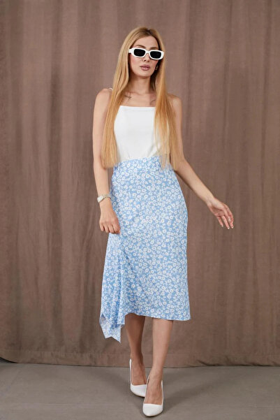 Butik Çiçek desenli etek