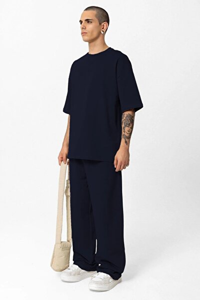 BARLİZ Set de trening sport și casual pentru bărbați, cu mânecă scurtă