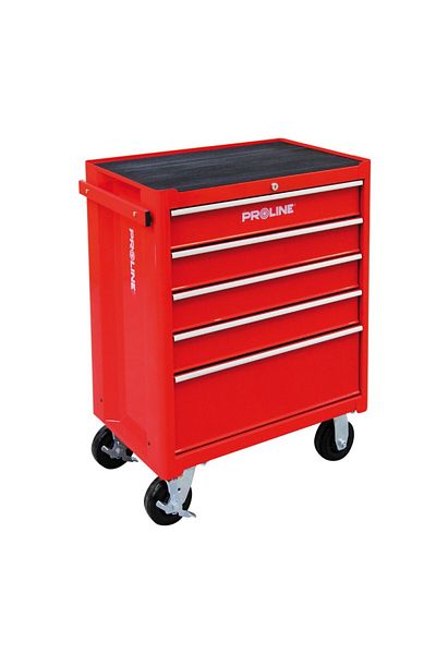 PROLINE Mobile Tool Cabinet 688X458X735Mm / 5 Drawers