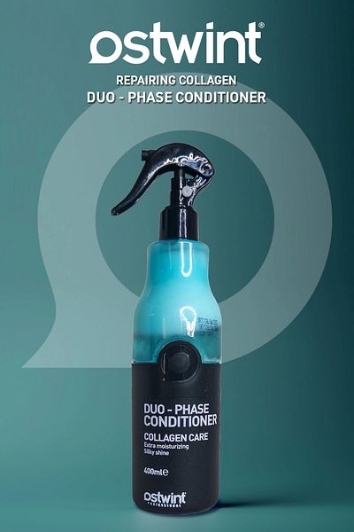 Ostwint Duo-phase Conditioner With Collagen For Shiny And Fortified Hair - 400ml