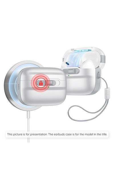 ESR Husă pentru Apple AirPods 4 - ESR Pulse Magnetic HaloLock - Albă
