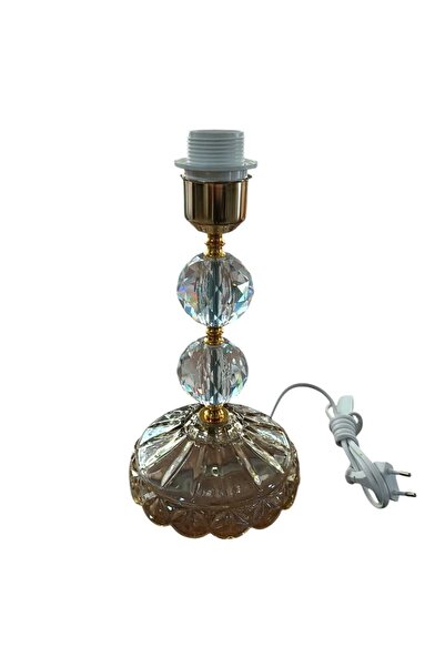 AHCETECH NEHİR KRİSTAL TOP ABAJUR ALTLIK GOLD