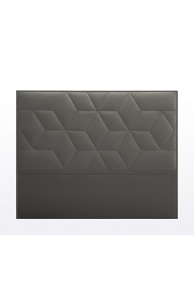 soufa dibaj H006 | Velvet headboard - Dark Grey