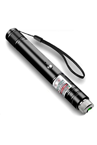 OEM Laser Pointer Verde Puternic, Tnagora®, Incarcare USB, Metal, 10000 mW, Raza Maxim 10 Km, Negru