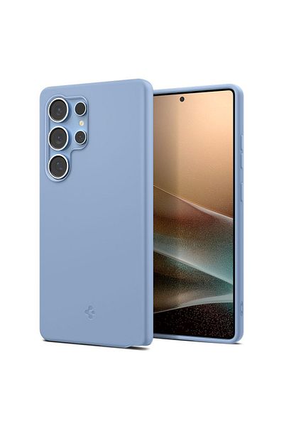 Spigen Husă pentru Samsung Galaxy S25 Ultra - Spigen Silicone Fit MagSafe - Albastru Safir